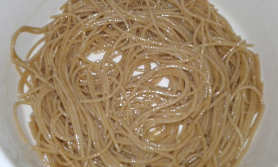 Wholewheat spaghetti